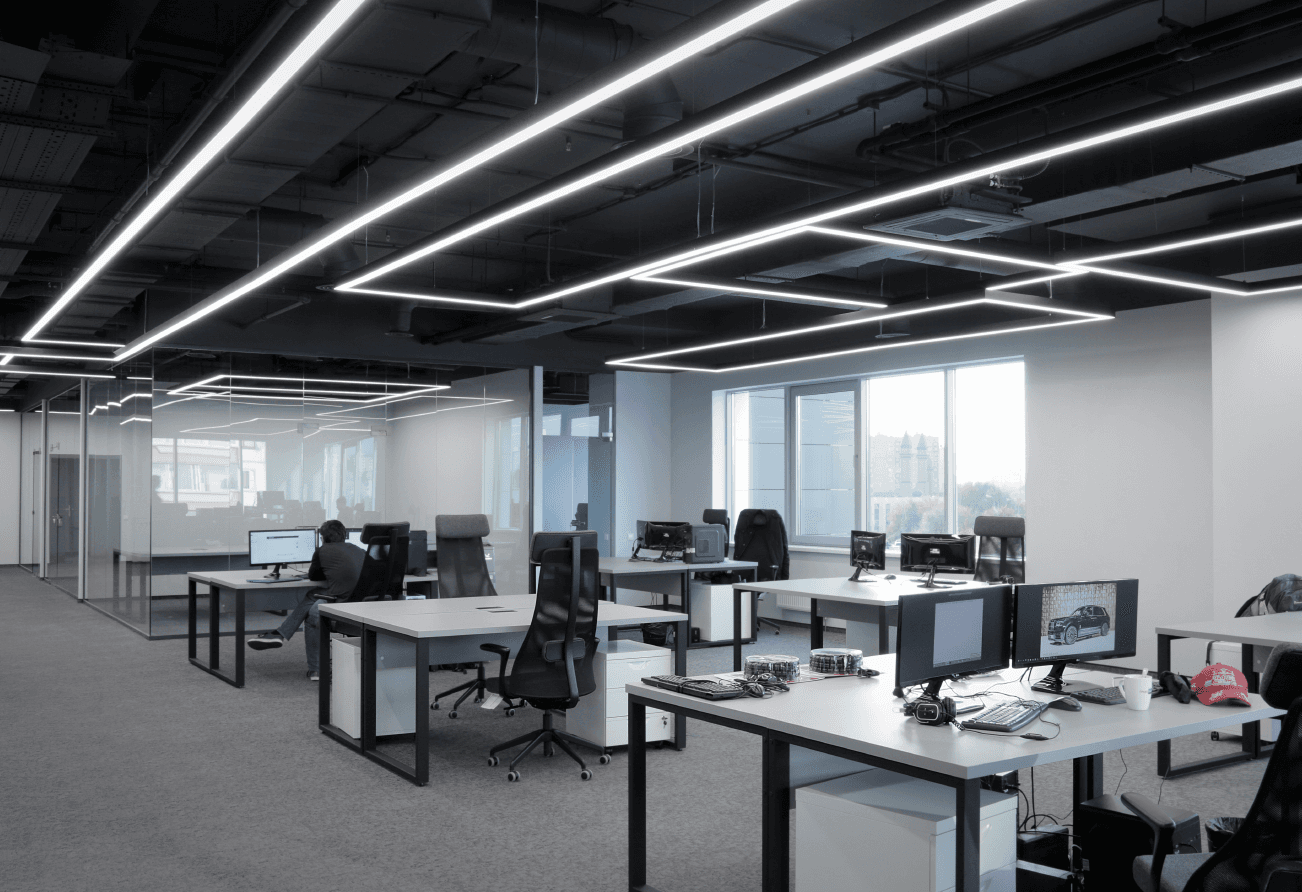 Katyusha IT office - проектирование освещения от компании Световые Технологии