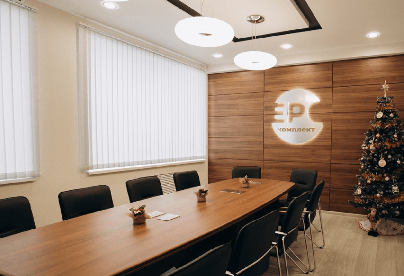Офис и производство компании «ЕРС-КОМПЛЕКТ» - проектирование освещения от компании Световые Технологии