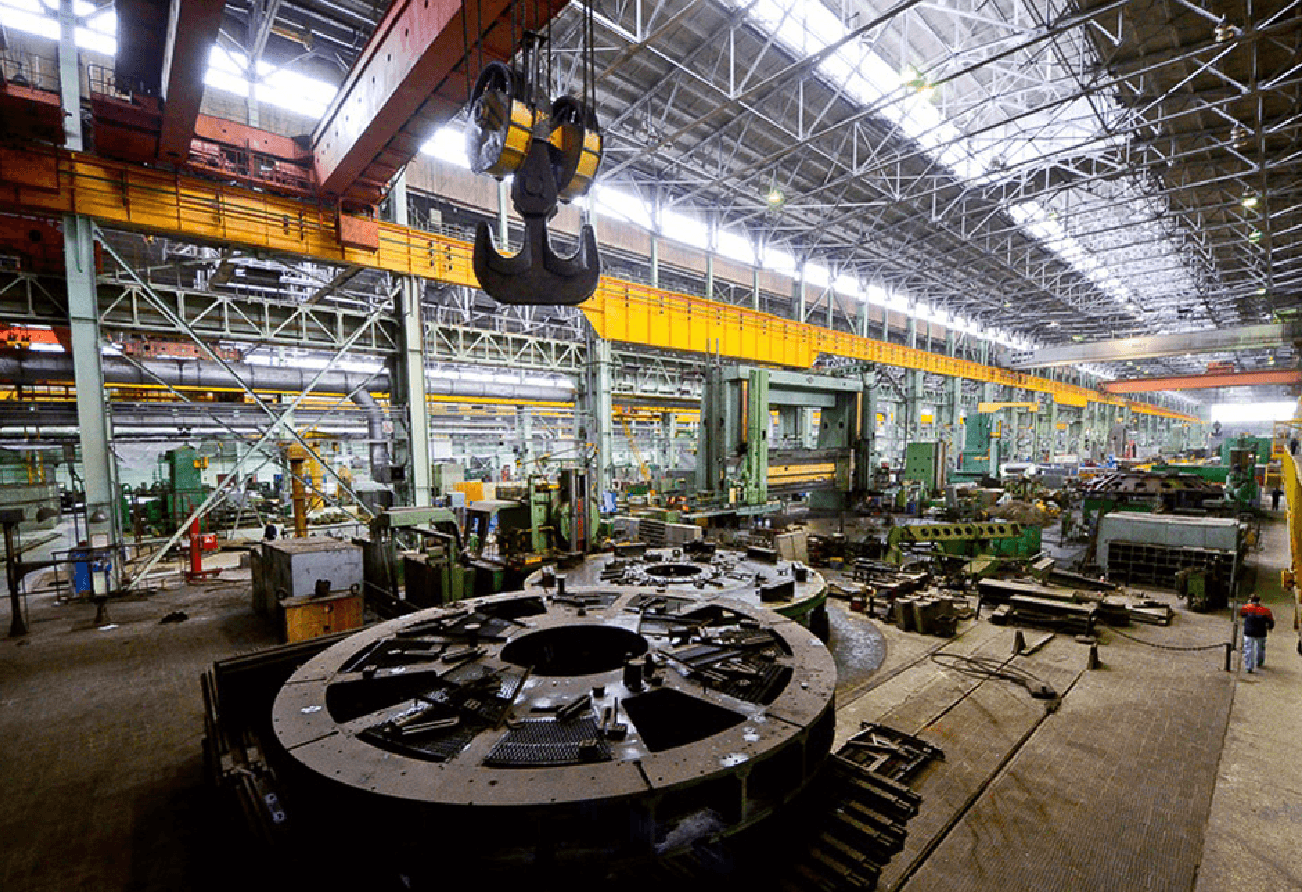 Uralmash heavy machinery plant - проектирование освещения от компании Световые Технологии