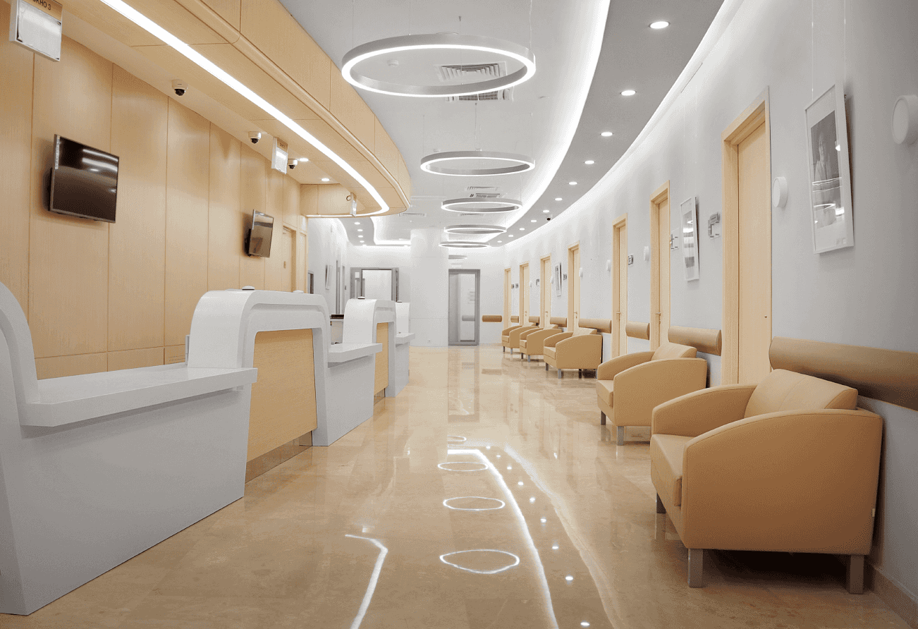 Lapino Clinical Hospital (Mother and Child) - проектирование освещения от компании Световые Технологии