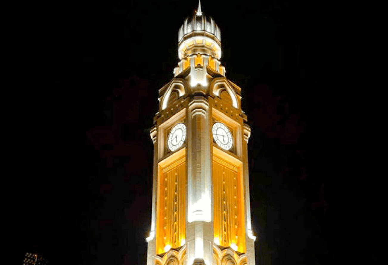 Clock tower - проектирование освещения от компании Световые Технологии