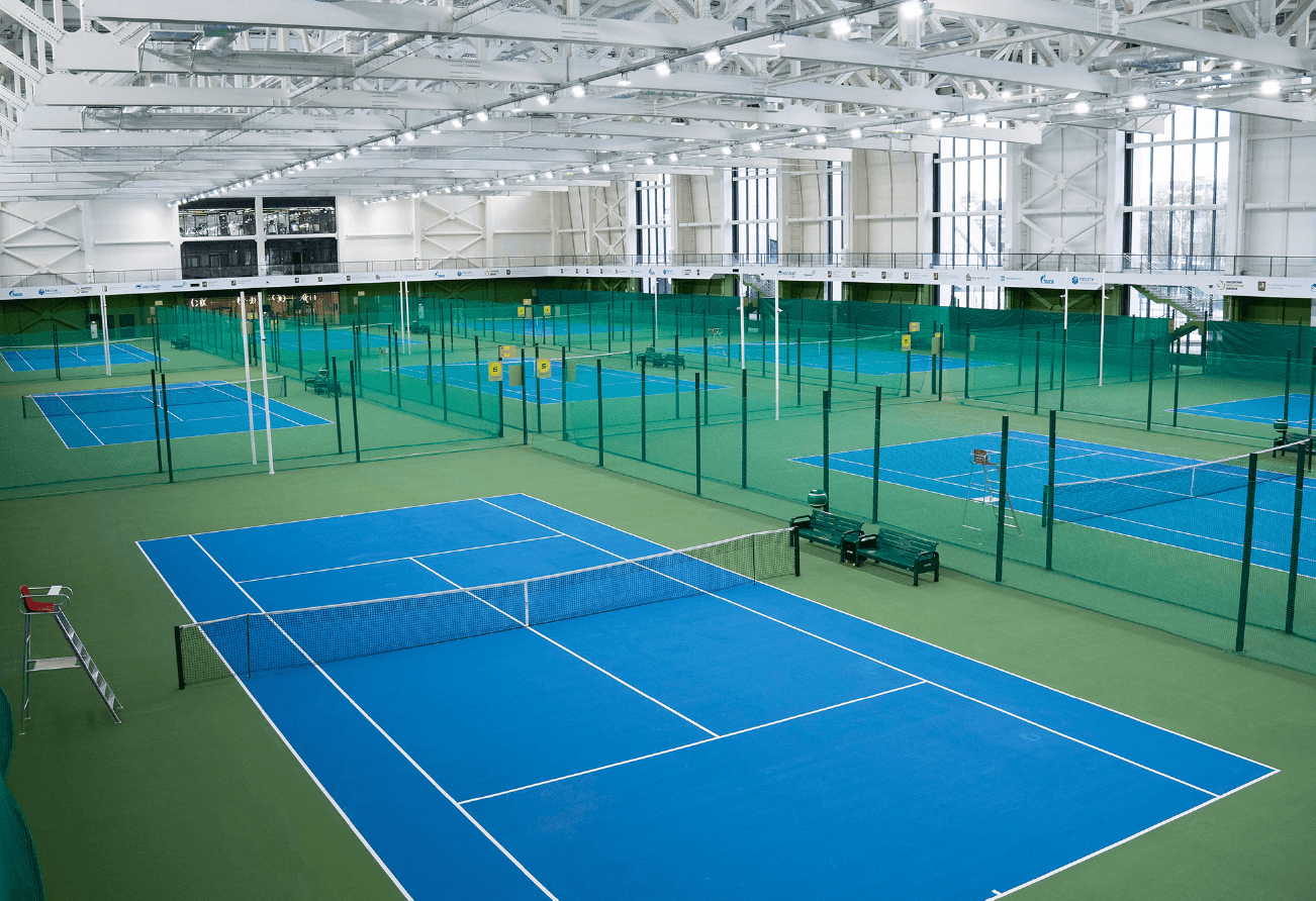 Теннисный центр «Лужники» - проектирование освещения от компании Световые Технологии