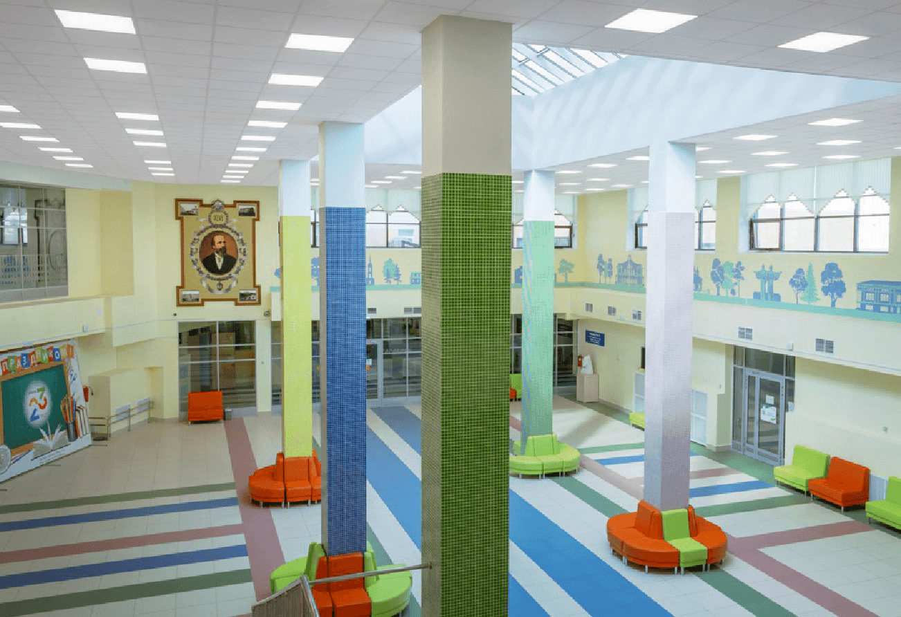 Milyutin Education Center - проектирование освещения от компании Световые Технологии