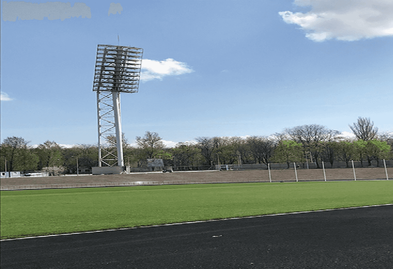 Тренировочная площадка стадиона СКА - проектирование освещения от компании Световые Технологии