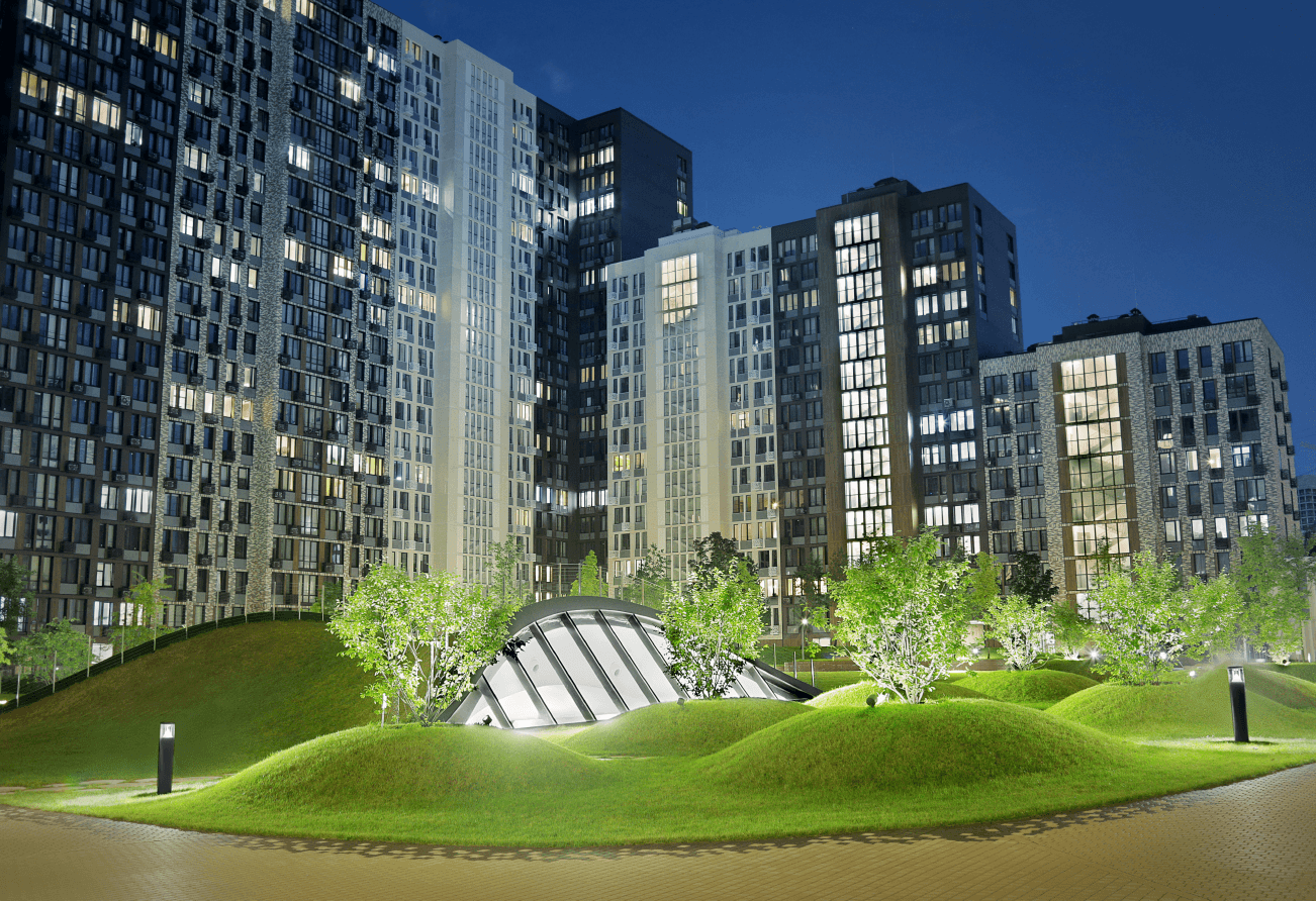 Residential Complex - проектирование освещения от компании Световые Технологии