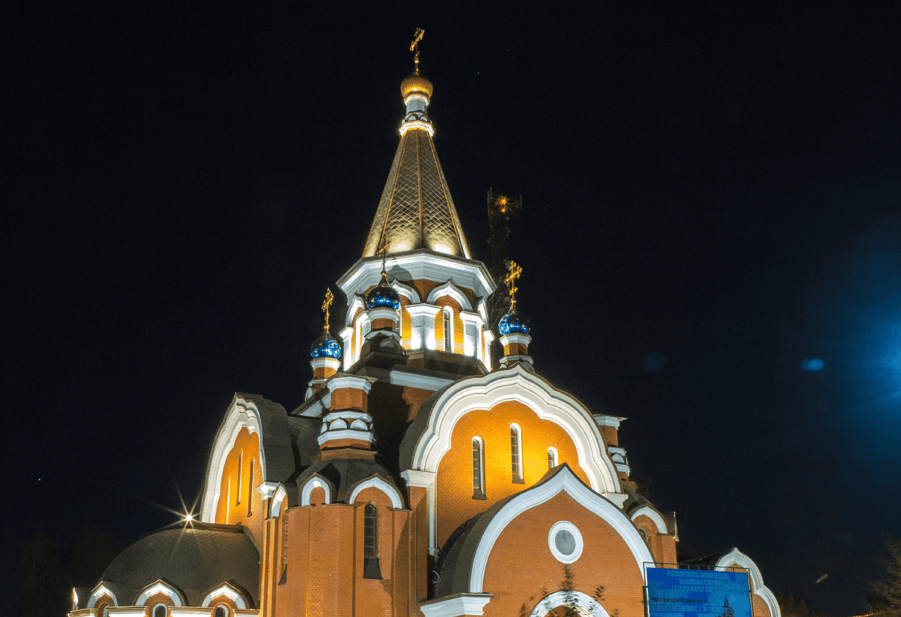 Church of the Pochaev Icon of the Mother of God - проектирование освещения от компании Световые Технологии
