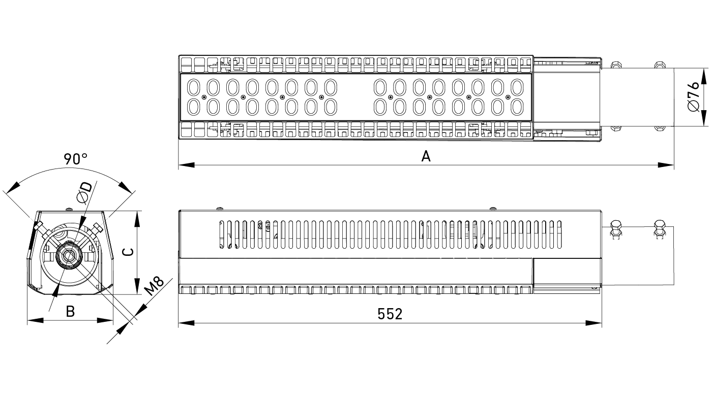 взрывозащищенные светильники HB LED Ex, артикул 1224002410