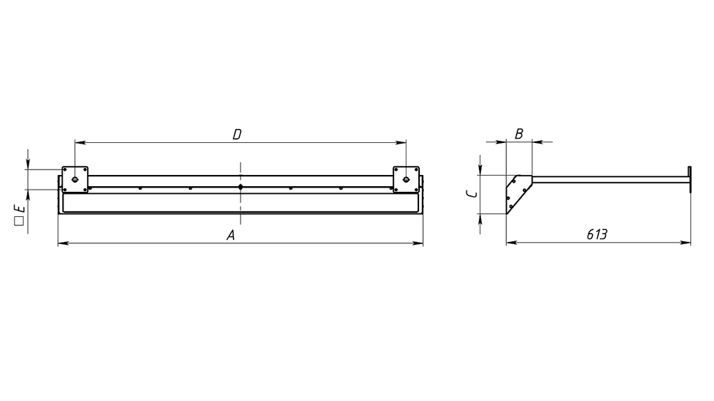 настенные ASM/S LED 1500 SCHOOL 4000K CRI90, артикул 1694000150