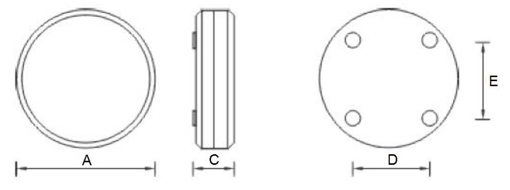 настенные C LED 360 EM 4000K, артикул 1443000030