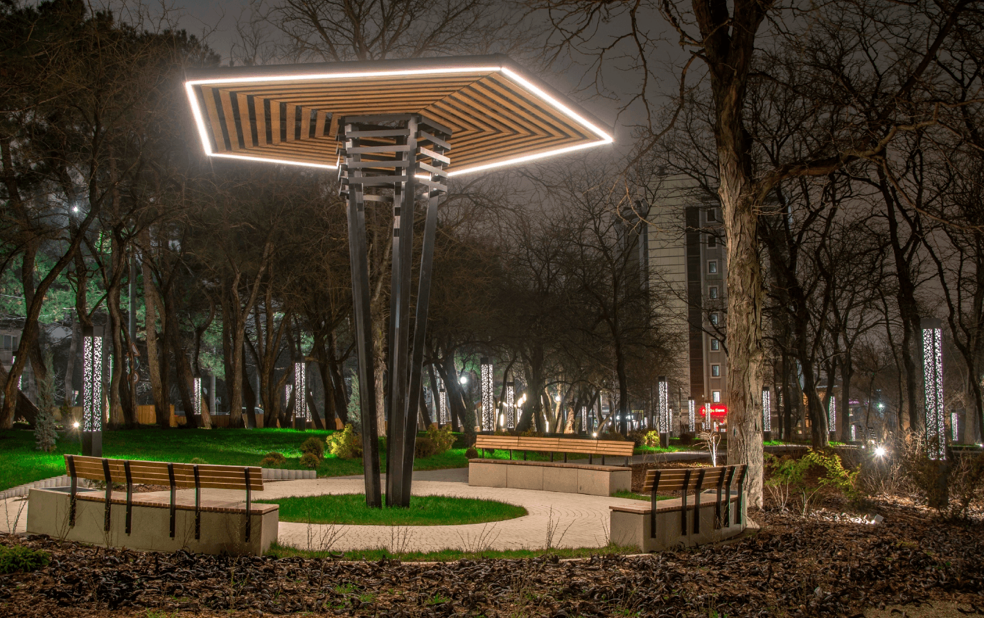 Особенности освещения городской среды - проектирование освещения от компании Световые Технологии