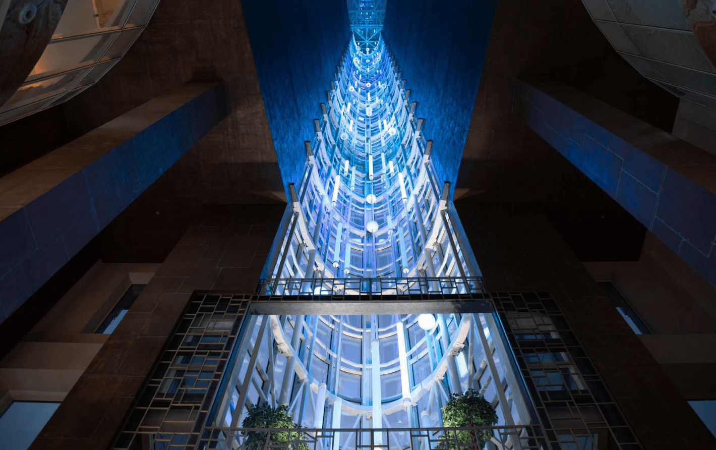 lobby - проектирование освещения от компании Световые Технологии